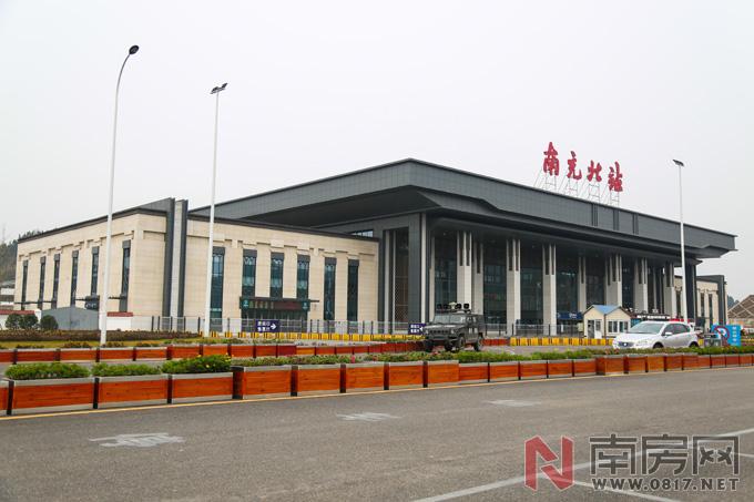 一座现代化新城 行摄,航拍南充北站片区